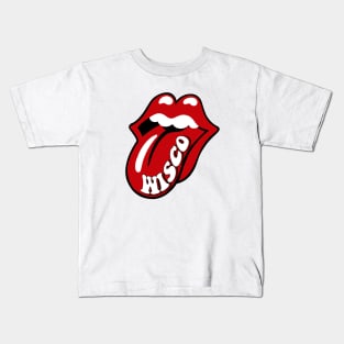 wisco lips Kids T-Shirt